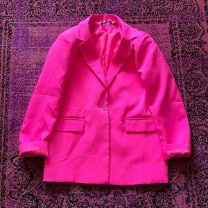 Hot pink Blazer